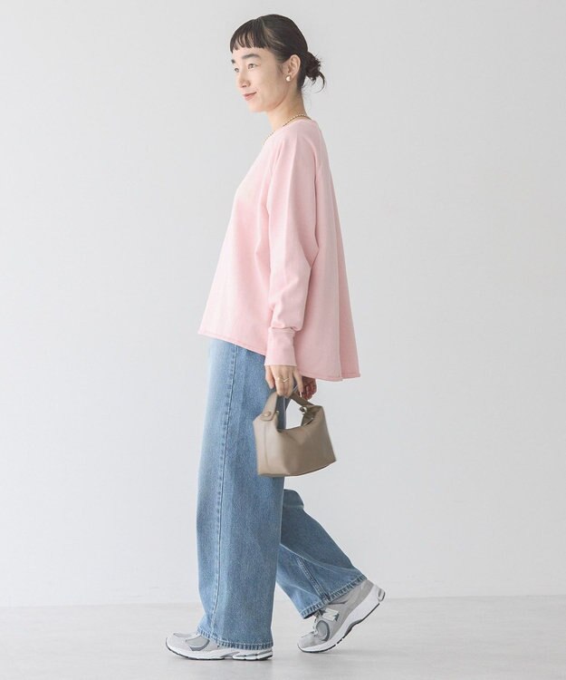 AMERICAN HOLIC ＰＯＲＴＬＡＮＤピグメントスウェット Pink