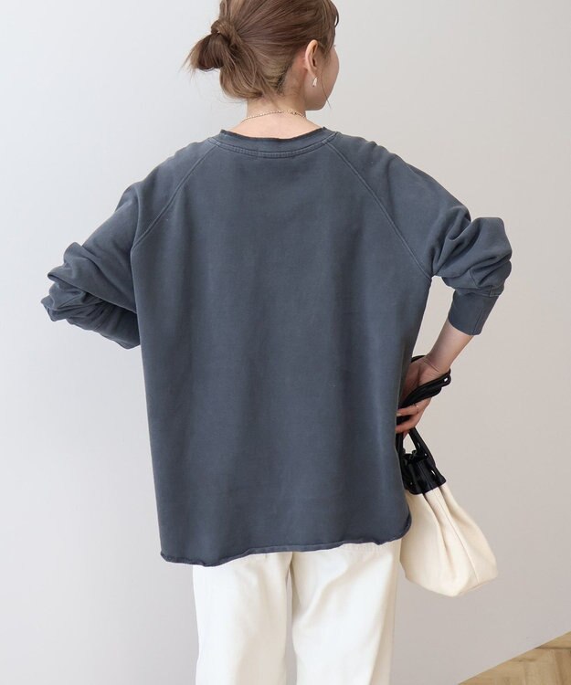 AMERICAN HOLIC ＰＯＲＴＬＡＮＤピグメントスウェット Charcoal Gray