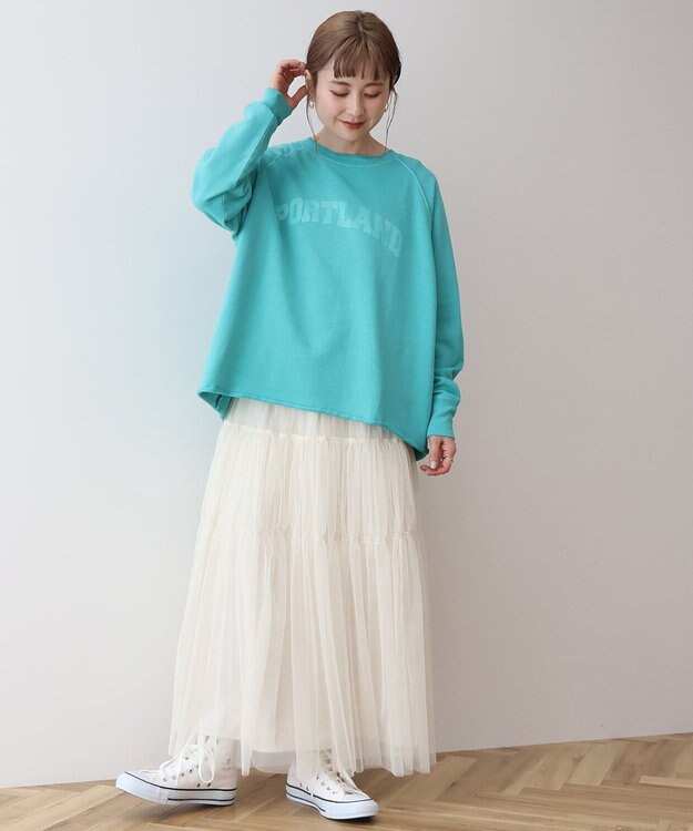 AMERICAN HOLIC ＰＯＲＴＬＡＮＤピグメントスウェット Green