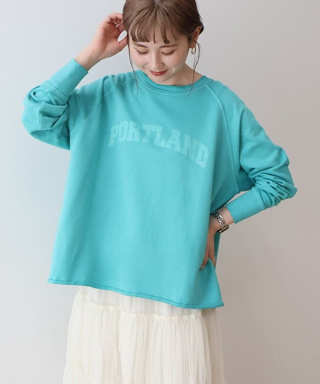 AMERICAN HOLIC ＰＯＲＴＬＡＮＤピグメントスウェット Green