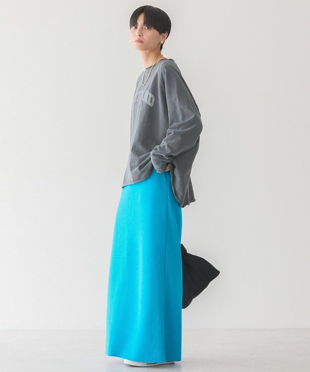 AMERICAN HOLIC ＰＯＲＴＬＡＮＤピグメントスウェット Charcoal Gray