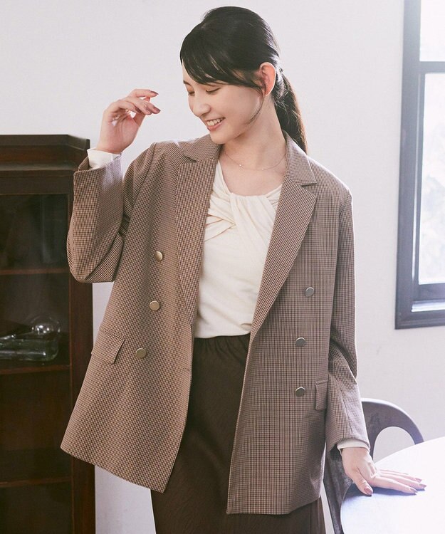 earth music&ecology リボンライクドレーププルオーバー Ivory