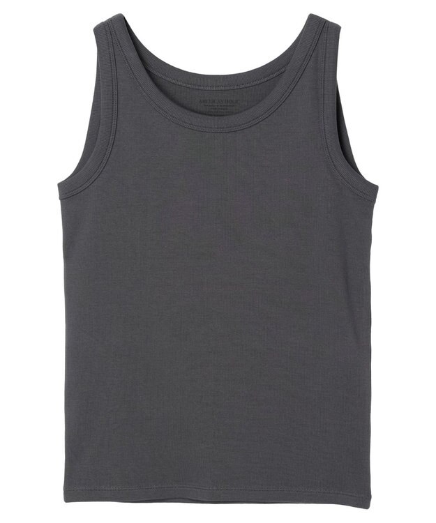 AMERICAN HOLIC 抗菌防臭Ｄａｉｌｙテレコタンクトップ Off White
