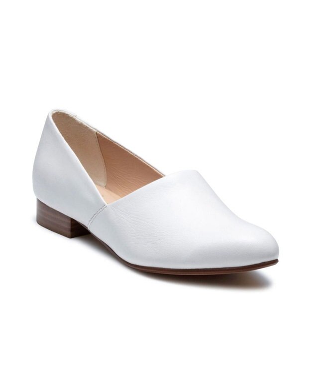 REGAL FOOT COMMUNITY 【リーガルレディース】F38R 甲深フラットシューズ フラットシューズ アイボリー