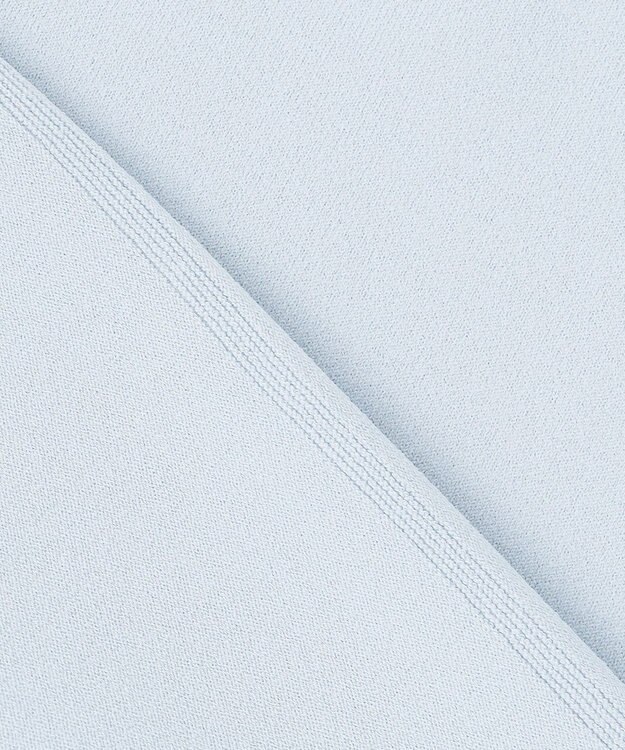 J.PRESS LADIES 【洗える】RAYON ELITE STRETCH クルーネック ニット サックス系