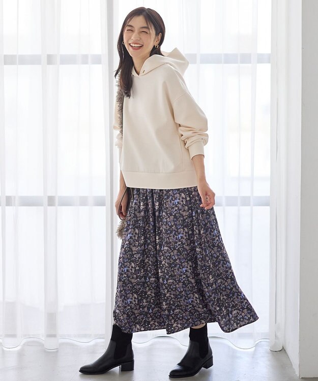 ANY L 【WEB限定】ダンボールパーカー エクリュ