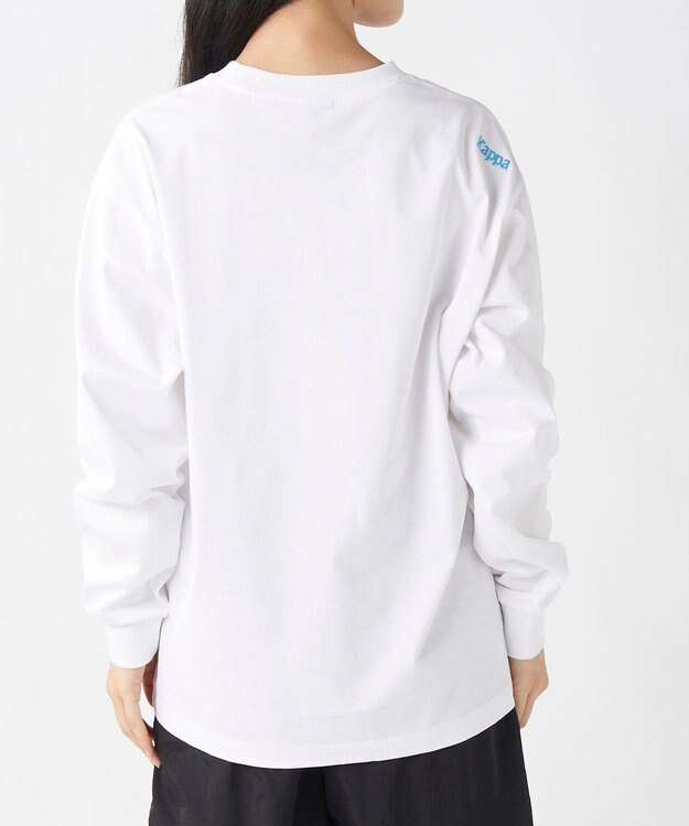 OP／FILA 【Kappa】フロントグラフィック ロンT ホワイト