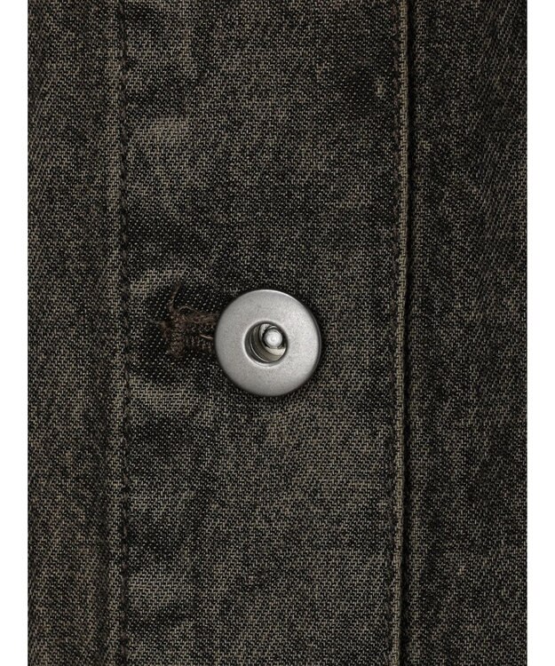 Green Parks ■ＥＳＣＡＲ　デニムジャケットワンピース Brown