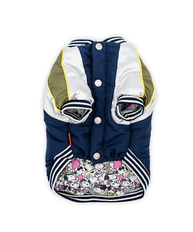 PET PARADISE スヌーピー 遠赤外線 スカジャン モヒカン 小型犬 ブラック