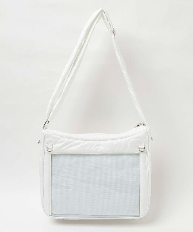 WEGO 【痛バ＆推し活グッズ】ときめきキルティング痛ショルダーS ホワイト