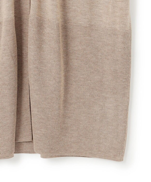 uncrave ハイゲージニット ロングカーディガン モカ