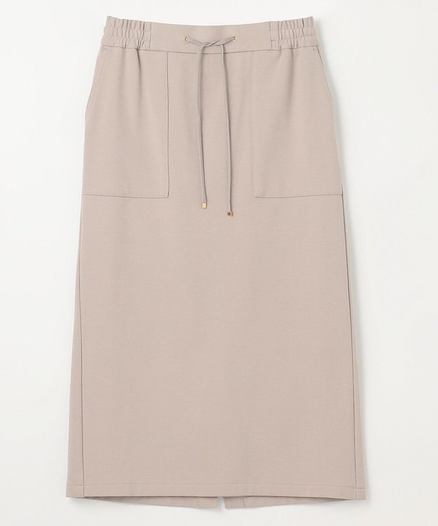 ANY L 【WEB限定/洗濯機可能/ウエストゴム/ストレッチ/吸湿発熱】エニィーヒートスカート ベージュ