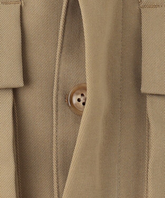 NAVE 【Nave・セットアップ可/洗える/撥水】スパンツイル ショートジャケット カーキ系