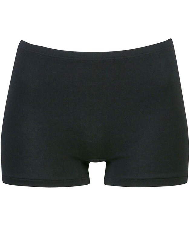 Wing あったかインナー オーガニックコットン混  やわらかくやさしい肌ざわり 【綿の贅沢オーガニック】 綿混 ボトム 1分丈 秋 冬 ER4131 ウイング／ワコール ブラック