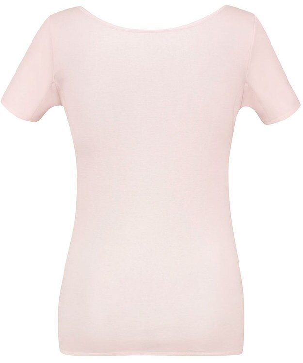 Wing インナー 綿100％ さらっと快適 抗菌防臭加工(身生地部) 【綿100% ひびきにくいタイプ】 汗取り付き 3分袖 半袖 春 夏 EL1374 ウイング／ワコール ピンク