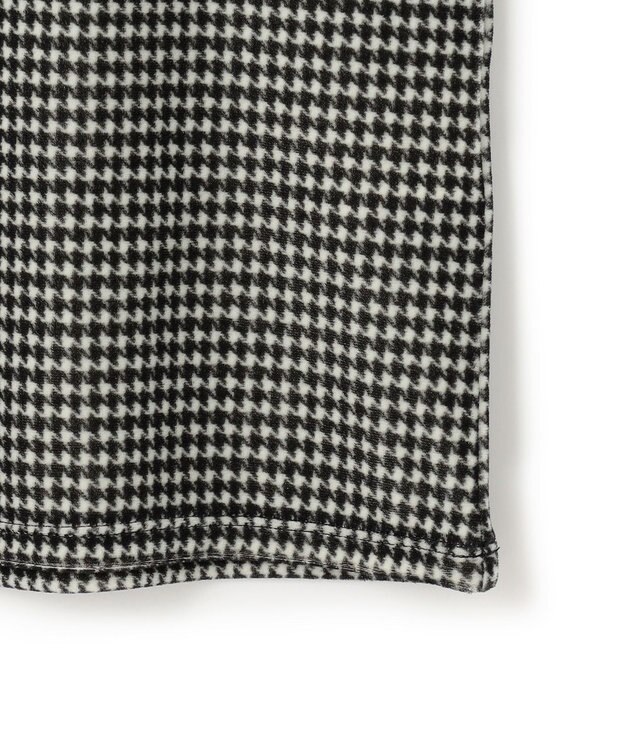 ICB ベロアプリント ジャージーカットソー ブラック柄系