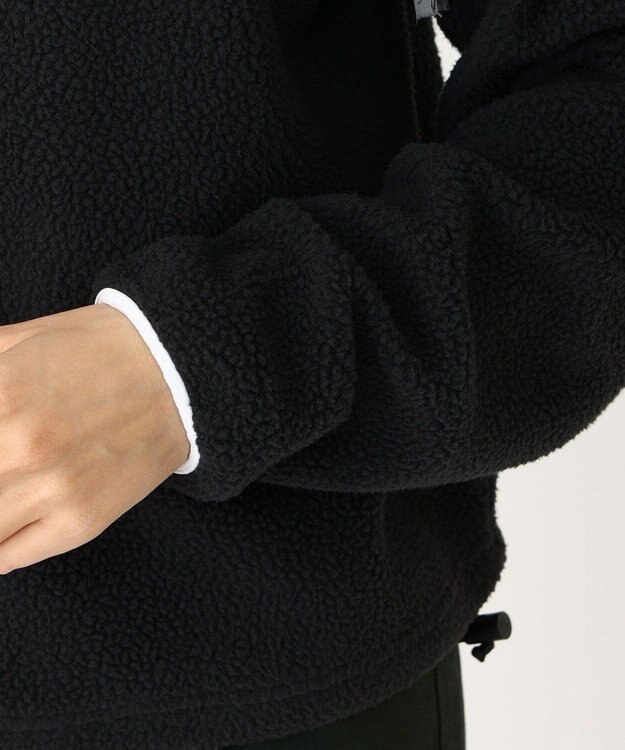 Columbia Columbia/ ウィメンズヘルベチアII クロップドハーフスナップフリース /コロンビア Black