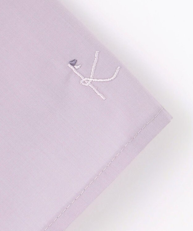 組曲 KIDS 【110-140㎝】パピヨンラッフル ブラウス ラベンダー系