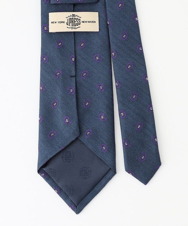 J.PRESS MEN 【J.PRESS SPUN SILK COLLECTION】小紋柄ネクタイ ダルブルー系7