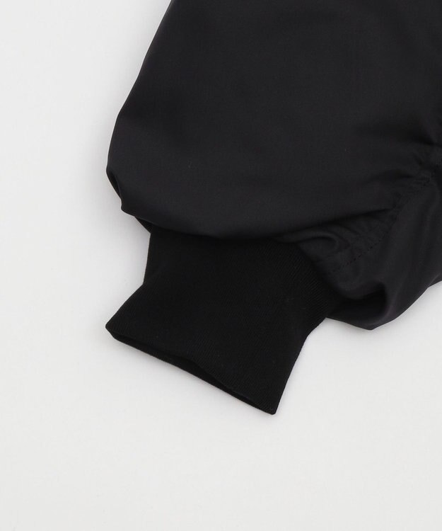 WEGO 【ユニセックス着用ITEM】2WAYフードパファーMA－1 ブラック