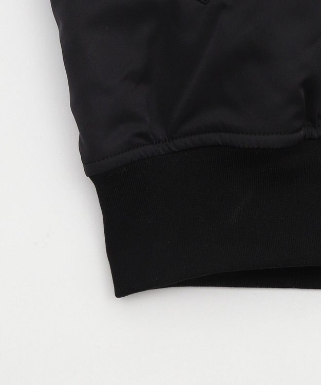 WEGO 【ユニセックス着用ITEM】2WAYフードパファーMA－1 ブラック