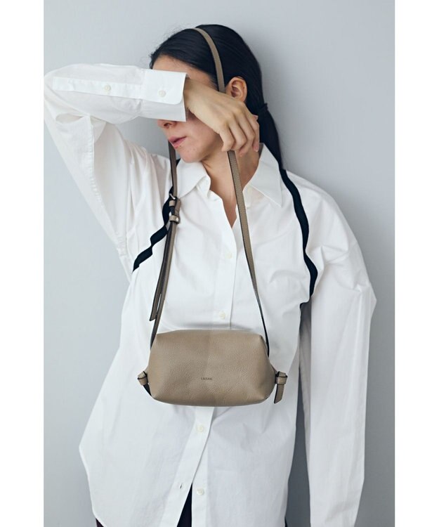 MIYABIYA 【本革・日本製】　NANO SHOULDER ベージュ