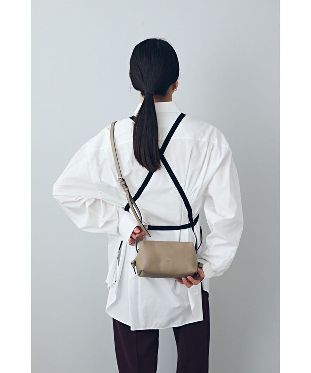 MIYABIYA 【本革・日本製】　NANO SHOULDER ベージュ