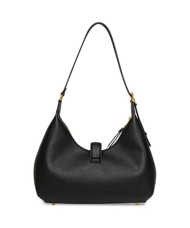 STEVE MADDEN BOVIE メタルアクセントショルダーバッグ ブラック