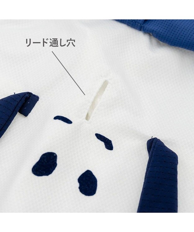 PET PARADISE スヌーピー 脇開き ポケットクール タンクトップ 小型犬 ホワイト