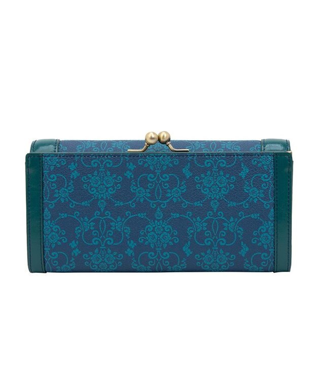 ANNA SUI リーブル 口金長財布 ネイビー