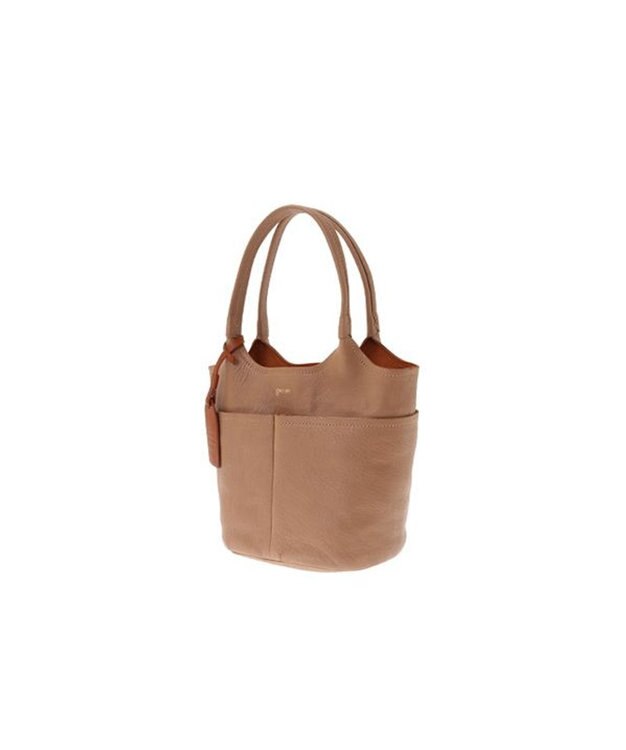 genten タスカ バケツ型トート グレージュ