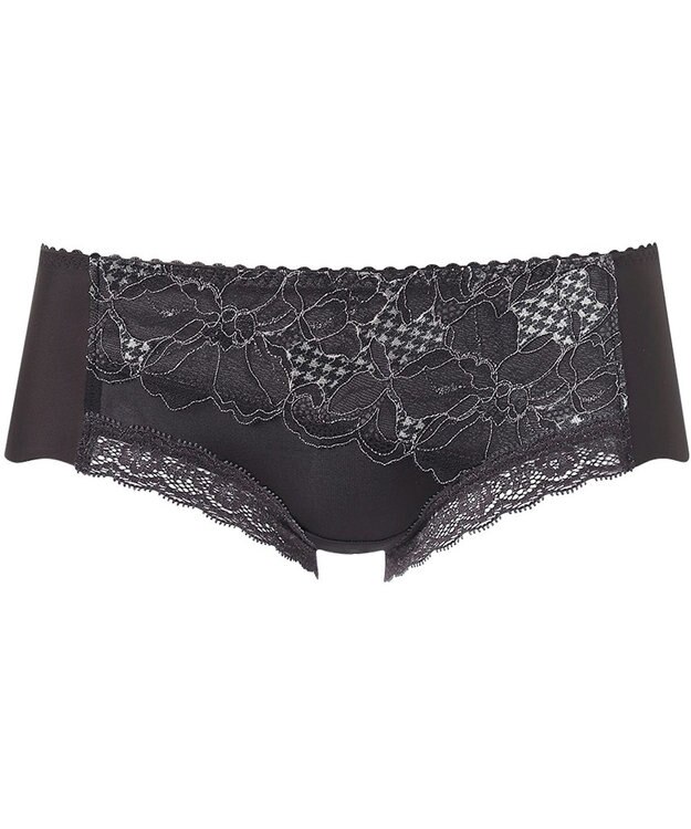 WACOAL ボーイレングス ショーツ 【SUHADA ONE】 BXB411とペア はきこみ丈あさめ アウターにひびきにくい(後ろ裾) レディース PXB611 /ワコール ブラック