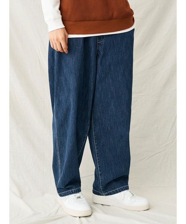 CRAFT STANDARD BOUTIQUE デニムフリーパンツ Indigo
