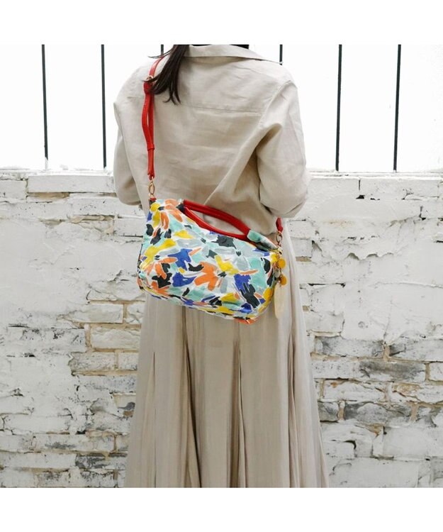 Regalo Felice 【コーディネートの主役になるバッグ / 軽量】2wayショルダー / REGALO OR(オレンジ)