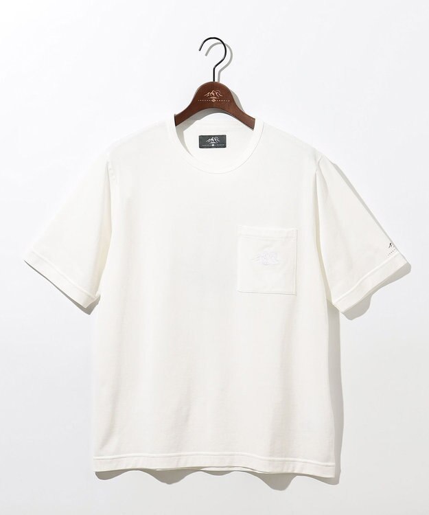 JOSEPH ABBOUD MOUNTAIN 【テーム・ヤルヴィモチーフ】ビオグレース天竺  Ｔシャツ ホワイト系