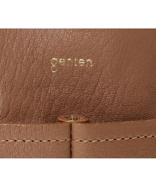 genten タスカ バケツ型トート グレージュ