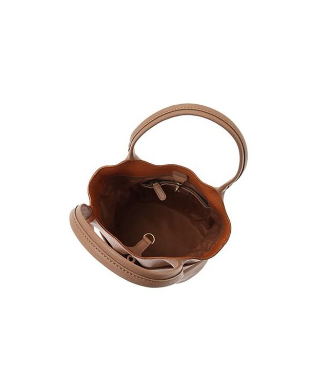 genten タスカ バケツ型トート グレージュ