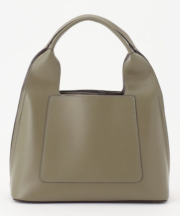 LA BAGAGERIE 【veganview】triangle shape mini tote bag カーキ