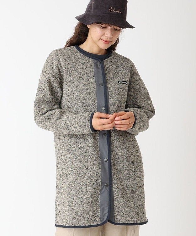 Columbia Columbia/ ウィメンズカーディナルリッジフリースロングジャケット /コロンビア Cool Grey Heather