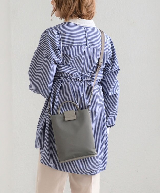 ACE BAGS & LUGGAGE W&.Day/Night スック サポートバッグ ミニショルダー 15181 ダブルアンドデイナイト グレー