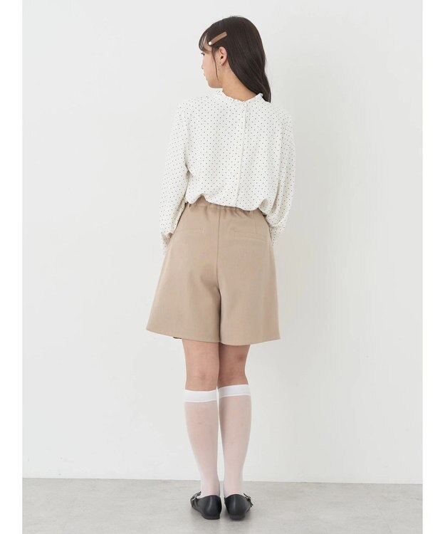 earth music&ecology ２ｗａｙフリルブラウス Dot