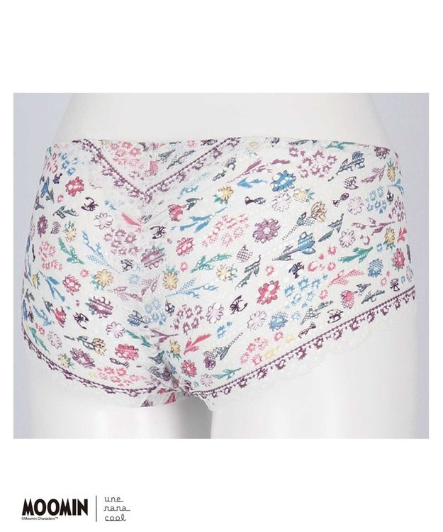 une nana cool 【MOOMIN× une nana cool 】 364 レース　総レースショーツ PU