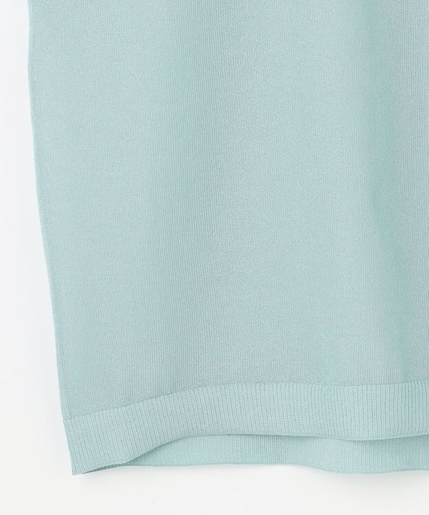 J.PRESS LADIES 【WEB限定カラーあり・洗える】SHEER LIGHT KNIT Vネック カーディガン アクアグリーン系