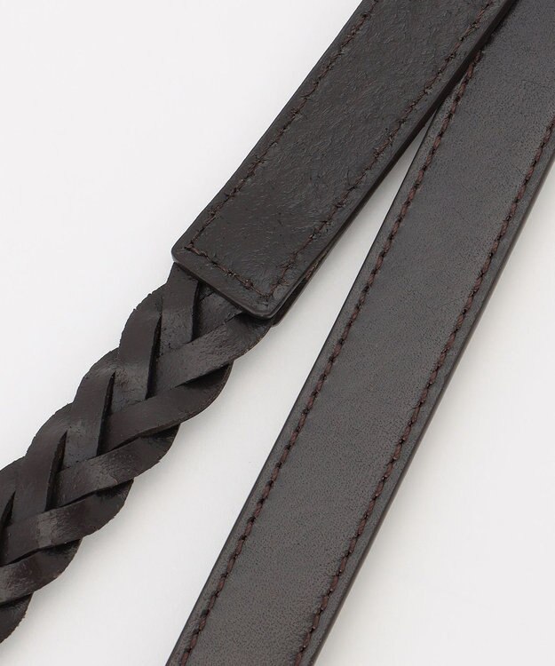 J.PRESS LADIES メッシュベルト ダークブラウン系