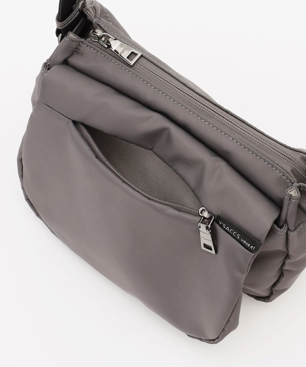 Y'SACCS 【Y’SACCS vous et】フロントファスナーショルダー グレー