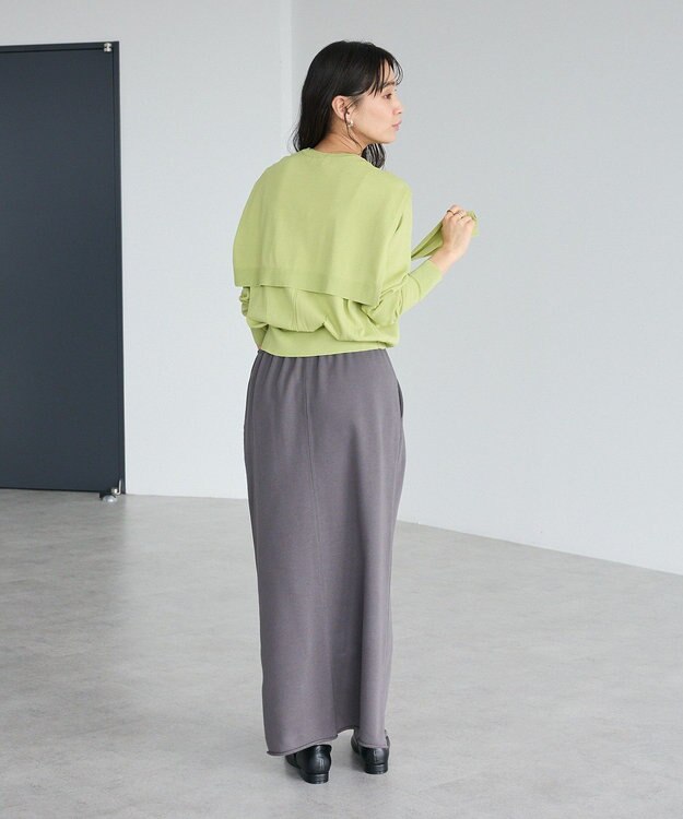 CRAFT STANDARD BOUTIQUE ニットストール+プルオーバー Light Green