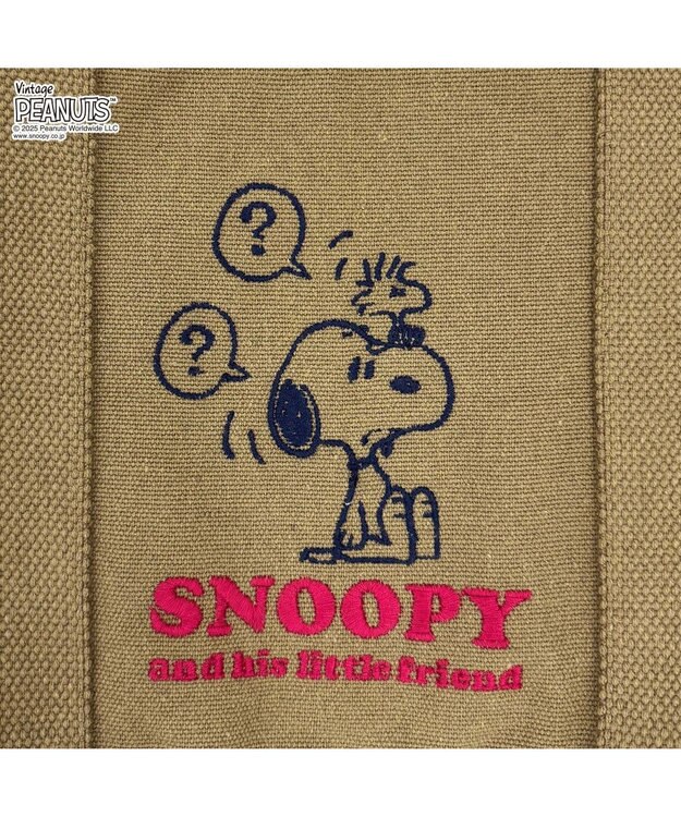 ROOTOTE 8442【スヌーピー】IP.デリ.ピーナッツ-0J 02：カーキ