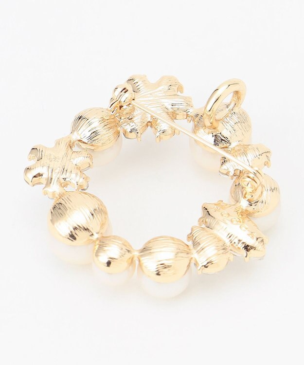 TOCCA BOUQUET BROOCH NECKLACE 2WAY ブローチネックレス ゴールド系