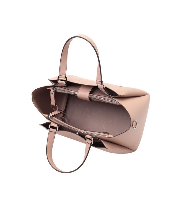 LA BAGAGERIE シンプルミニトート ピンク