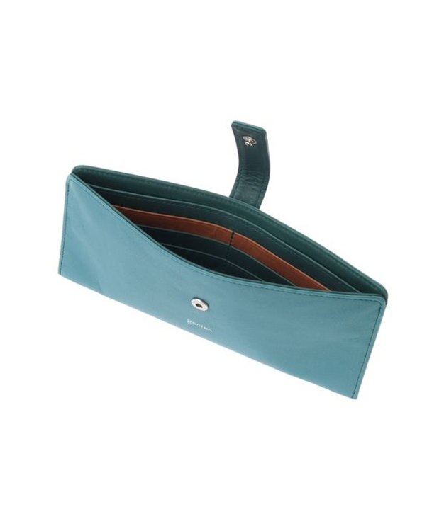 genten ピア 長財布 ブルーグリーン